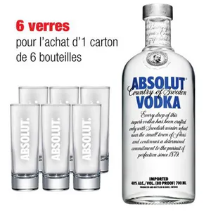VERRE  VODKA REDBULL