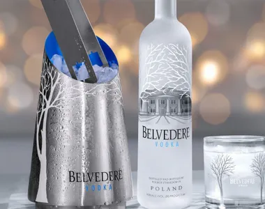 VERRE BELVEDERE VODKA  REDBULL